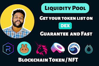 create a liquidity pool for your token dex instant