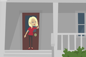 create a 2d animated explainer video or sales video