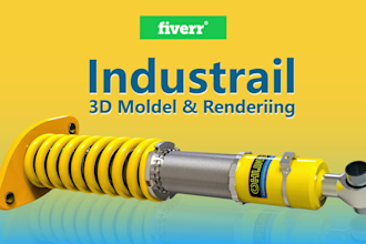 do industrial 3d modeling rendering product animation video