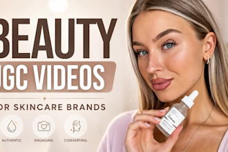 aesthetic ugc videos for your beauty, skincare, and personal care brand