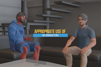 create a 3d explainer videos