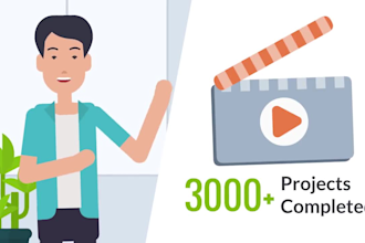 make a 2d animated explainer video