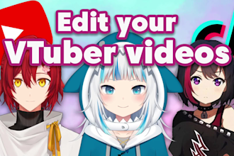 edit your vtuber streams for youtube and tiktok