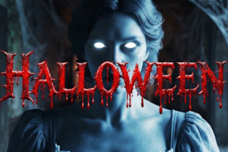create a spooky halloween and horror ai videos, horror stories