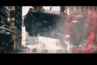 create cinematic 3d car chase animation with realistic vfx and custom car model