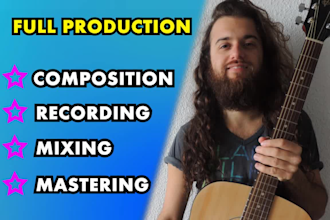 record and produce your rock, metal, punk or pop song