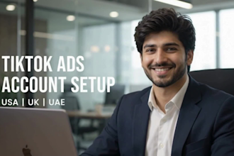 create USA UK uae tiktok ads account and tiktok ads manager