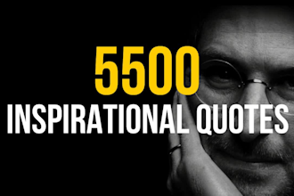 create 5500 inspirational image quotes for instagram