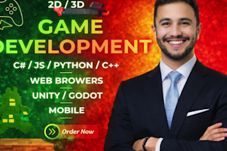 develop a 2d or 3d html5 and javascript game for browser