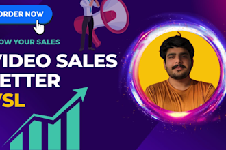 create high engaging vsl or video sales letter