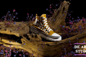 create 3d product animation video for  commercial ads 3d sneaker design 3d cgi