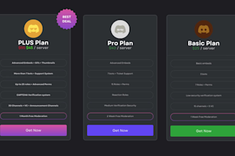 setup, moderate and manage your discord server