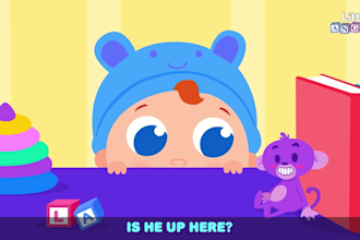sing a kids song in a kids voice or childs voice