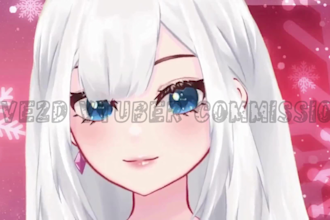 vtuber commission live2d 3d vtuber model rig vrchat anime vseeface dakimakura