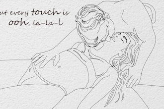 create genuine hand drawn lyric video