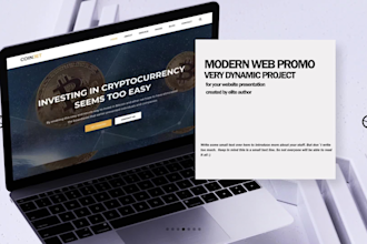 create professional website promo and saas demo to boost your brand