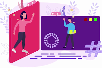 design custom lottie animation for website json mobile app logo animation