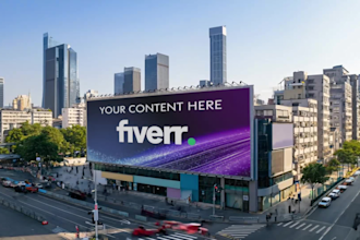 create this astonishing promotional video commercial with your content in it