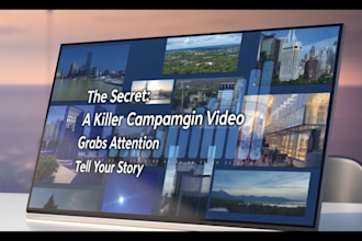 create a crowdfunding campaign video for kickstarter and indiegogo