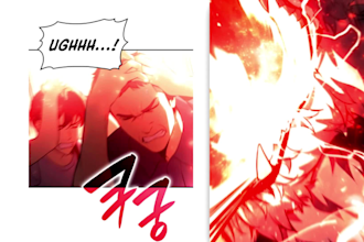 edit a professional youtube manga and manhwa recap video for you