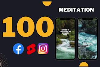 provide 100 travel, meditation, relaxing, luxury youtube shorts instagram reels