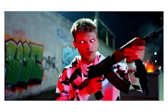 create a cinematic veo3 ai music video ai music animation