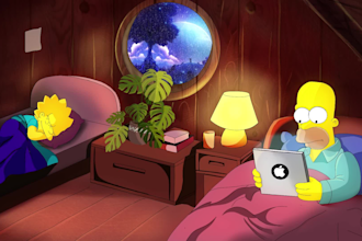 make lofi art and 2d loop gif animation