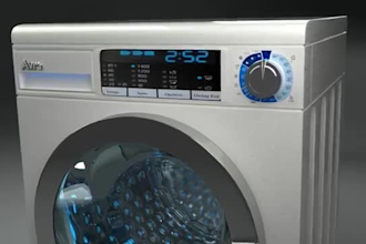do 3d industrial animation 3d video for washing machine 3d industrial video