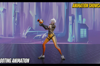 rig and animate 3d game characters for unreal engine and unity