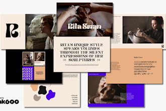 create your high end brand identity