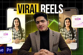 edit viral instagram reels and youtube shorts for coaches and businesses