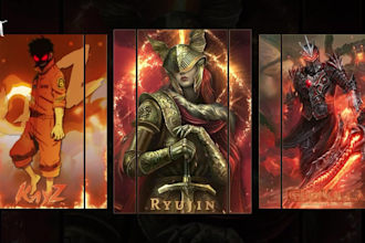 create fully animated custom steam artwork
