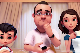 3d animation video cartoon music video 3d blender animation cartoonist character