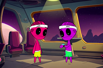 help you produce a 2d prime time animated series, sitcom, kids cartoon or other