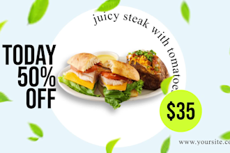 do fresh food menu promo ads video