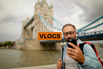 do creative video editing for youtube vlog