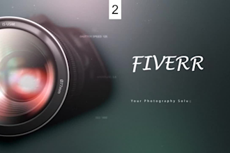 add your photography logo in these camera intros