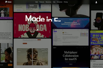 design a modern responsive high converting framer website