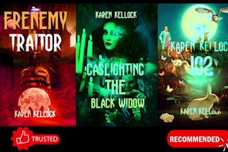 design bestselling fantasy, horror, scifi, thriller, mystery kindle book cover