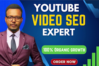 do your youtube video SEO for organic top ranking