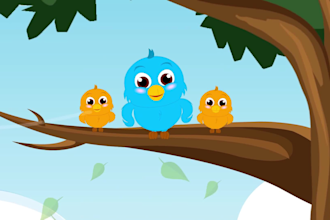 animate amazing 2d kids animation
