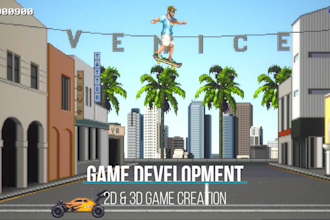develop a unity endless runner game or prototype