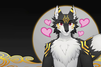 design and rigging 3d vtuber model furry vtuber model vrchat avatar anime nsfw