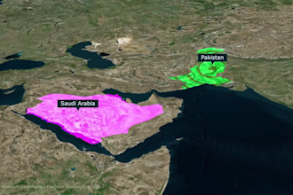 create smooth map animations videos
