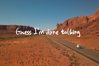 do a stunning animated lyric video for your song