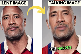 animate any picture to a talking image and lip sync like a real human