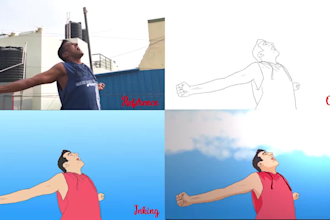 make incredible rotoscoped animation from your video