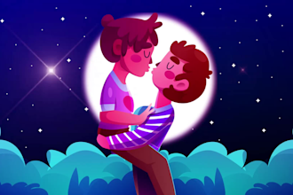 2d character animation and cartoon video animation