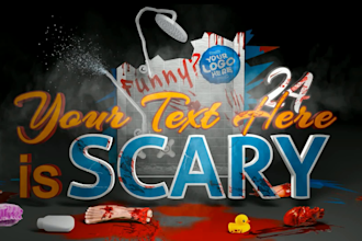 make scary unique halloween greetings video