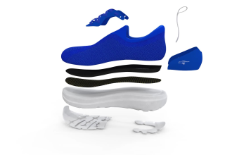 create a 3d model and photorealistic rendering of your shoes